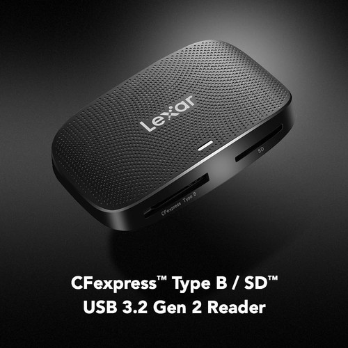 Lexar LRW 520 CFexpress Type B/SD USB 3.2 Gen 2 Card Reader - 第 3/8 張圖片