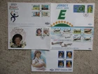 JERSEY - 2000 COLLECTION OF 5 FIRST DAY COVERS, CAT £24