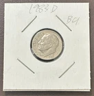 1983 D Roosevelt Dime Circulated BU