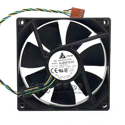 1PCS Delta AUB0912VH DC12V 0.60A 4-wire cooling fan 9025 9cm