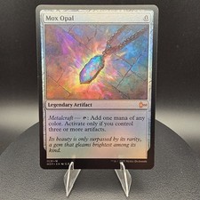 Mox Opal Magic: The Gathering Individual Trading Card Games for