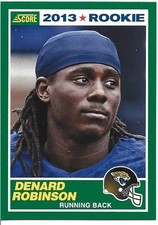 2013 Score #358 Denard Robinson RC