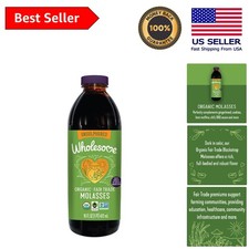 16 oz Organic Blackstrap Molasses - Rich Flavor for Gingerbread  Marinades