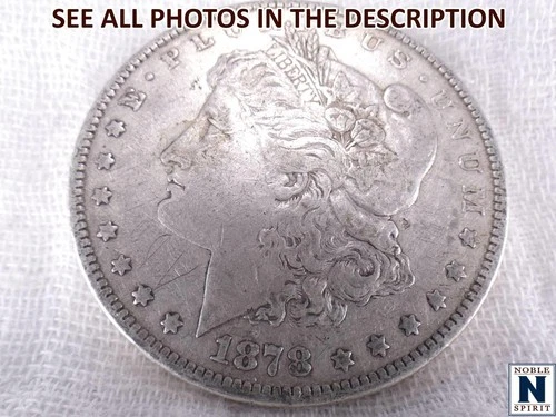 NobleSpirit (JL) Desirable 1878 Morgan Silver Dollar XF Extremely Fine