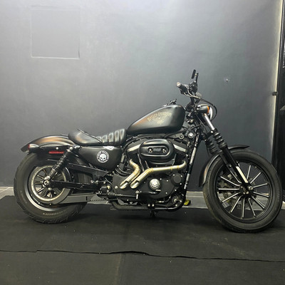 Full System Exhaust Custom Fit Harley Davidson Sportster Forty Eight  2 Into 2