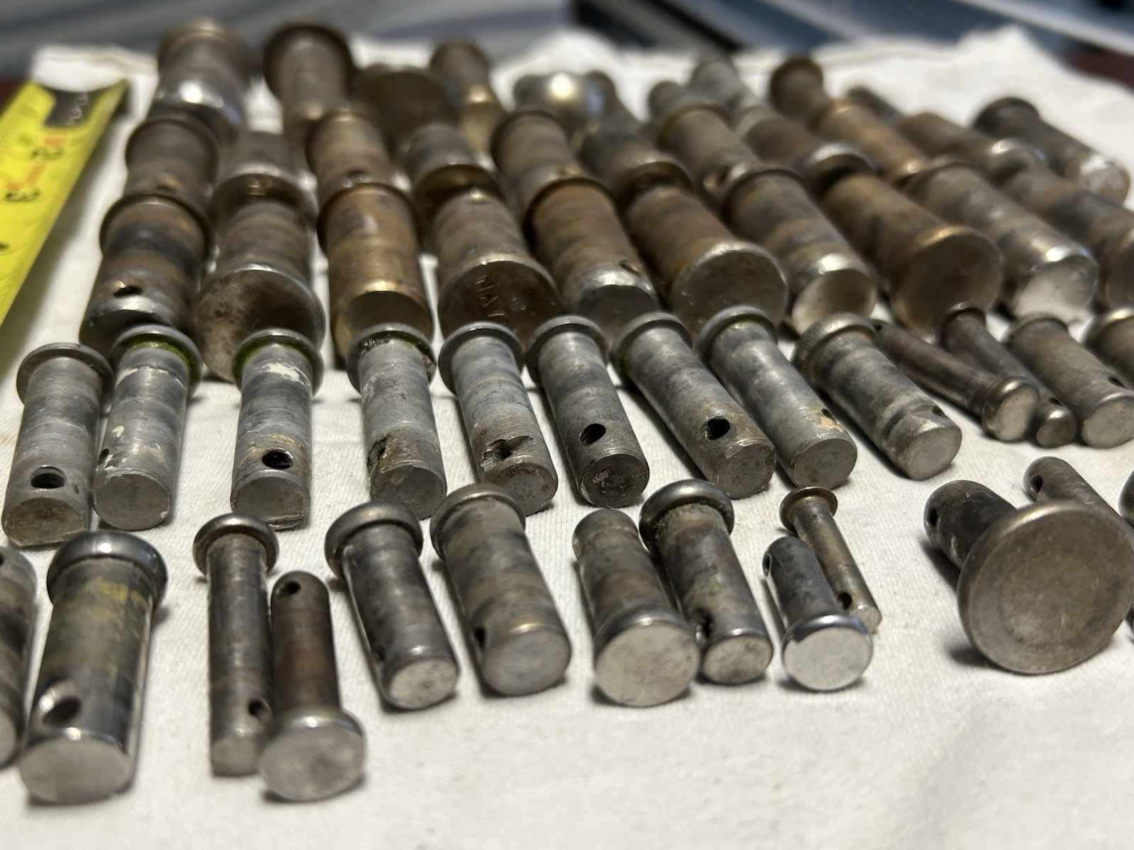 Lot of (69) Stainless Steel Random Assortment Sailboat Turnbuckle Pins Rigging