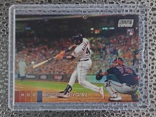 2020 Topps Stadium Club Chrome Yordan Alvarez ROOKIE Refractor Base ASTROS