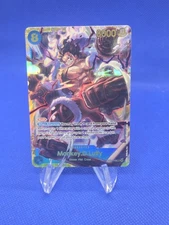 One Piece A Fist of Divine Speed Monkey D Luffy OP11-118 SEC Secret Rare NM