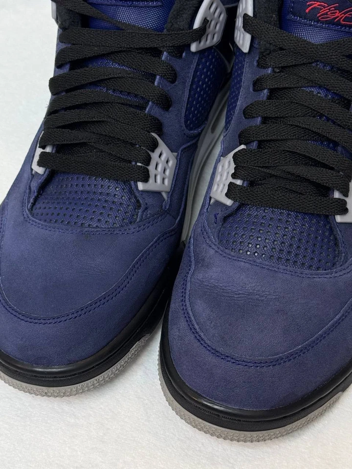 14 码 - Air Jordan 4 Winter Loyal Blue 2019 (CQ9597-401) — 第 3/4 张图片