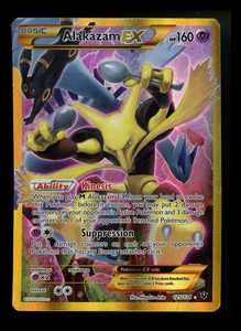 Alakazam EX 125/124 Fates Collide Secret Rare Full Art Holo
