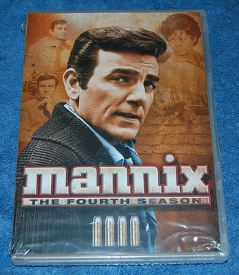 Mannix The Fourth Season DVD Set (6 DVDs), New & Factory Sealed