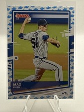 2020 Donruss Max Fried Baby Shark Parallel Braves New York Yankees