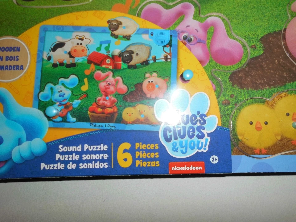 Melissa u. Doug 6 Teile Sound Puzzle Neu in OGV - Bild 2 von 3
