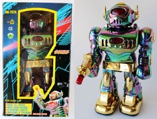 RARE VINTAGE 80'S MIGHTY SONIC ROBOT HO KAI TOYS HK 707A NEW NOS  