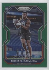 2020 Panini Prizm Rookie Green Prizm Michael Ojemudia #317 0l4h