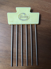 Vintage Goody Lift Hair Pick Comb Metal Ivory 3 1/2 Inches USA