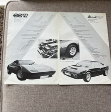 Ferrari 308 Gtb Gts Bb512 Dino Vintage Original Dealership Brochure 70s 80s Ferrari 308 Gtb Gts Bb512 Dino Vintage Original Dealership Brochure 70s 80s