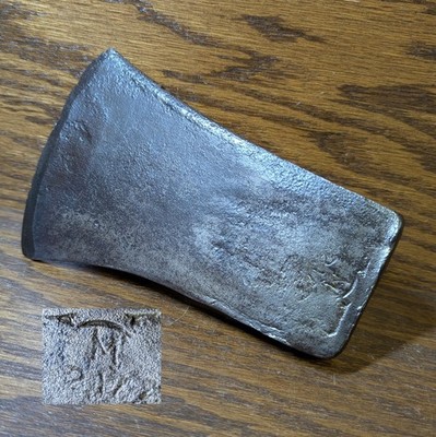 Vtg Mann Edge Tool Axe Head Hoosier Pattern 6-3/8  / 2.44 lbs For Restoration