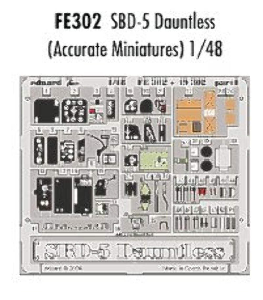 Eduard FE302 1:48 SBD-5 Dauntless
