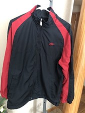 Mens Nike Red/Black Full Zip Long Sleeve Jacket Size M EUC 229690-011