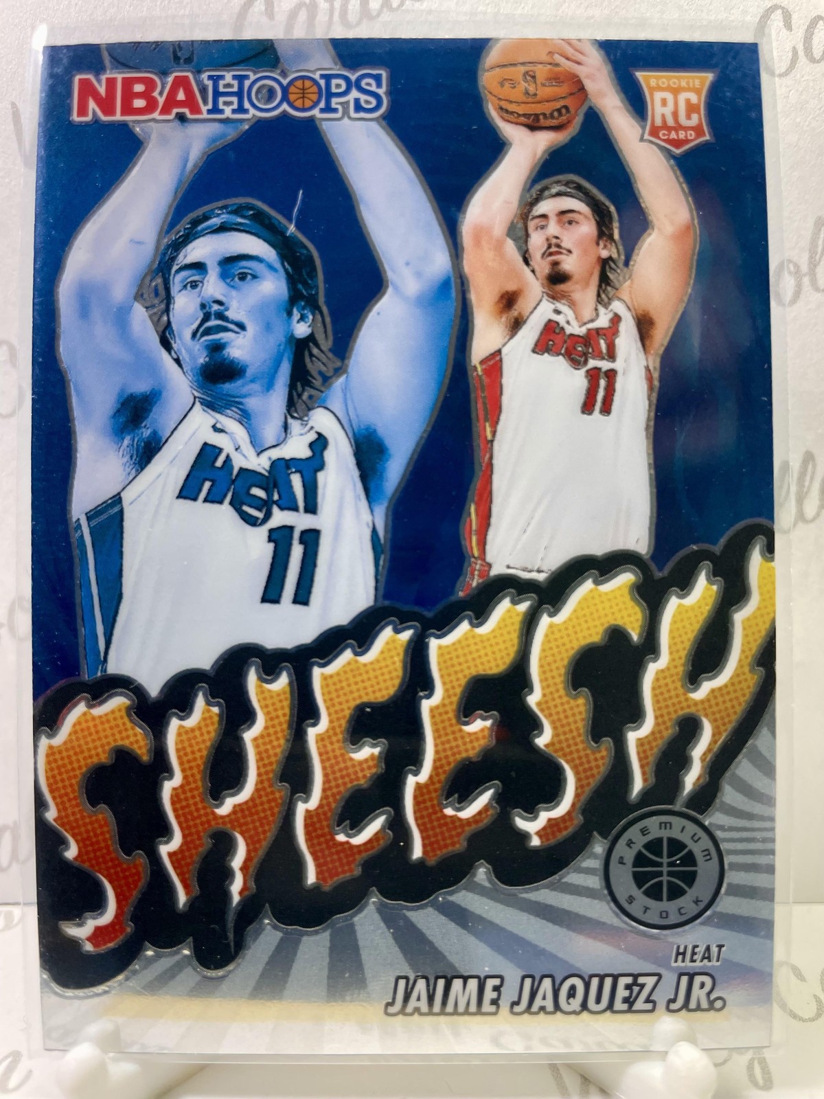 2023-24 Hoops Premium Stock Sheesh #20 Jaime Jaquez Jr. Miami Heat