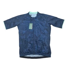 Velocio Men's 3XL Cycling Short Sleeve Navy Jersey Full Zip NWT