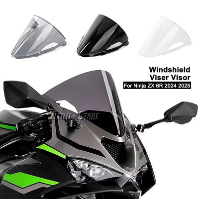 Windshield Windscreen Wind Screen For Kawasaki Ninja ZX-6R ZX6R NINJA ZX 6R 2024