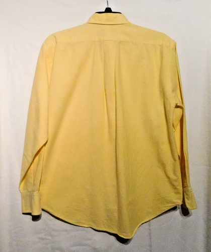 Ralph Lauren Polo Boys 10 Yellow Button Down Oxford Dress Shirt 100% Cotton - Picture 5 of 6