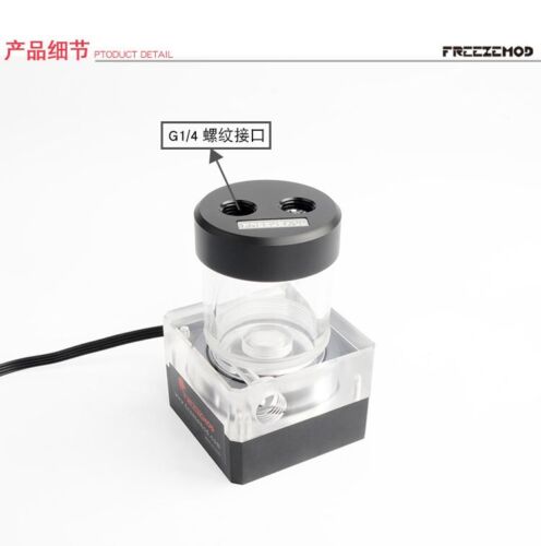 FreezeMod G1/4" Filo 100mm Serbatoio con Pompa 550L/H per Raffreddamento ad Acqua - Foto 5 di 9