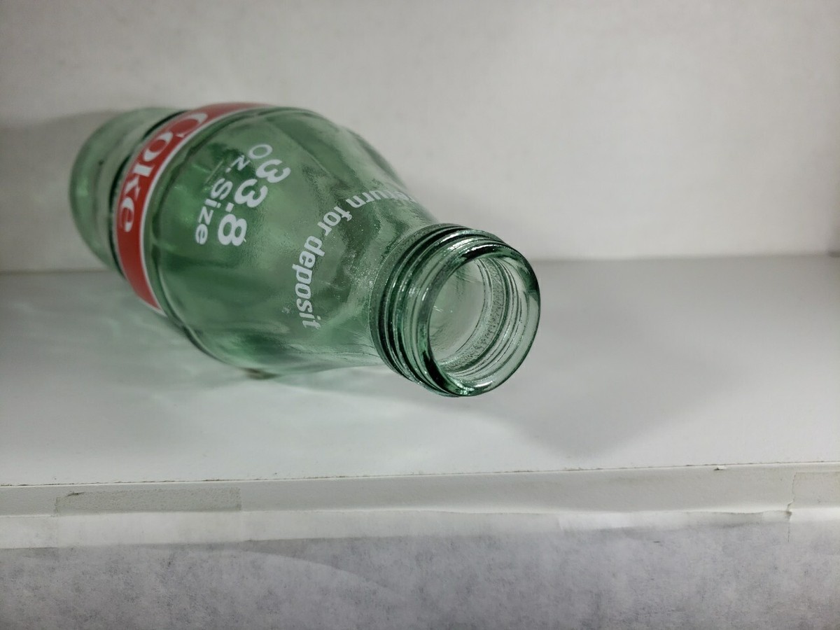 Coca Cola COKE 1 Liter 33.8oz Vintage Glass Bottle Coca Cola