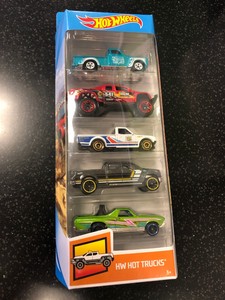 hot wheels hot trucks 5 pack 2019