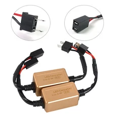 LED Anti Flicker Adapter Error Canceler Canbus Headlight Decoder- H7