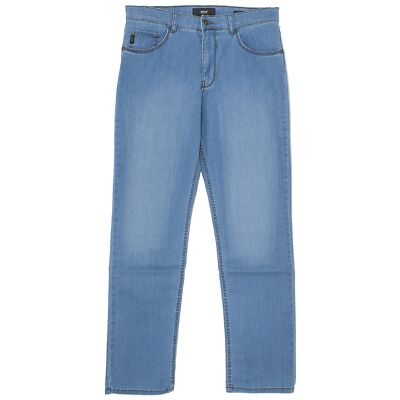  BRAX Herren Jeans Hose COOPER DENIM Straight Stretch lightblue stone blau 21091