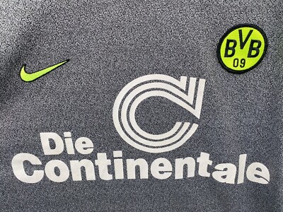 Borussia Dortmund Nike Away Football Shirt 1997/98 Adults Medium