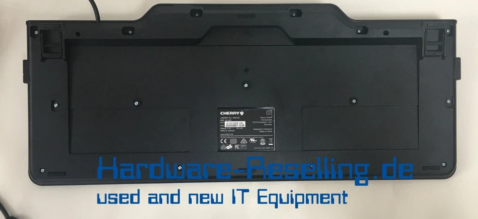 Cherry KC 1000 SC Smartcard Reader QWERTZ Deutsch Schwarz USB JK-A0100DE-2 - Bild 2 von 3