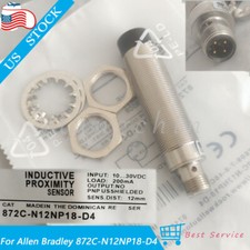 For Allen Bradley 872C-N12NP18-D4 Proximity Switch Sensor 10-30VDC 200mA 12mm NO