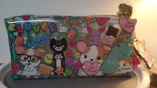 Too Faced Makeup Cosmetic Bag Clover the Dog New