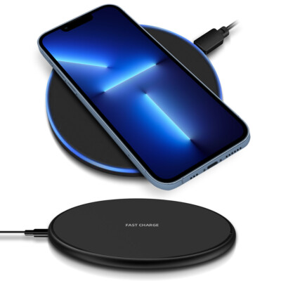 QI Wireless Ladegerät für Apple iPhone 17 16 16e Plus Air Pro Max Ladestation