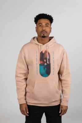 EPIC SOUL Hoodie Addicted Influence Heavyweight Dusty Pink Unisex M Pullover