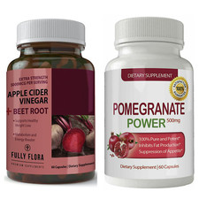 Apple Cider Vinegar Beet Root Weight Loss Pomegranate Fat Burn Dietary Capsules