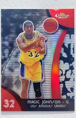 Magic Johnson 2007 Finest Refractor #43 | eBay Magic Johnson 2007 Finest Refractor #43 | eBay