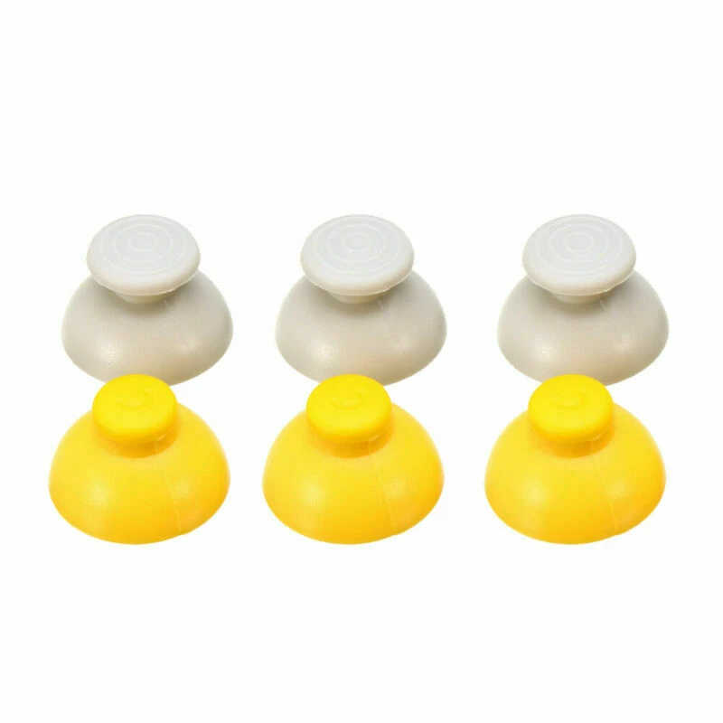 3 Pair Replacement Analog Stick Thumb Caps Kit For Nintendo Game Cube Controller - Image 2 of 4