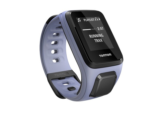 Tomtom Spark Multisport + Musik Funktion Fitness Laufuhr Schwimmen Gps Uhr Lila-image
