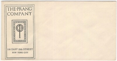 Louis Prang  The Prang Co.  Illustrated Art Supplies & Studies Business Envelope