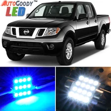 7 x Premium Blue LED Lights Interior Package Kit for Nissan Frontier 05-15 +Tool