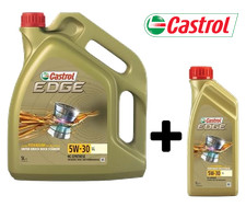 Motoröl CASTROL 15669E EDGE 5W-30 LL 5L+1L 6 Liter Longlife 3 VW 504.00 507.00