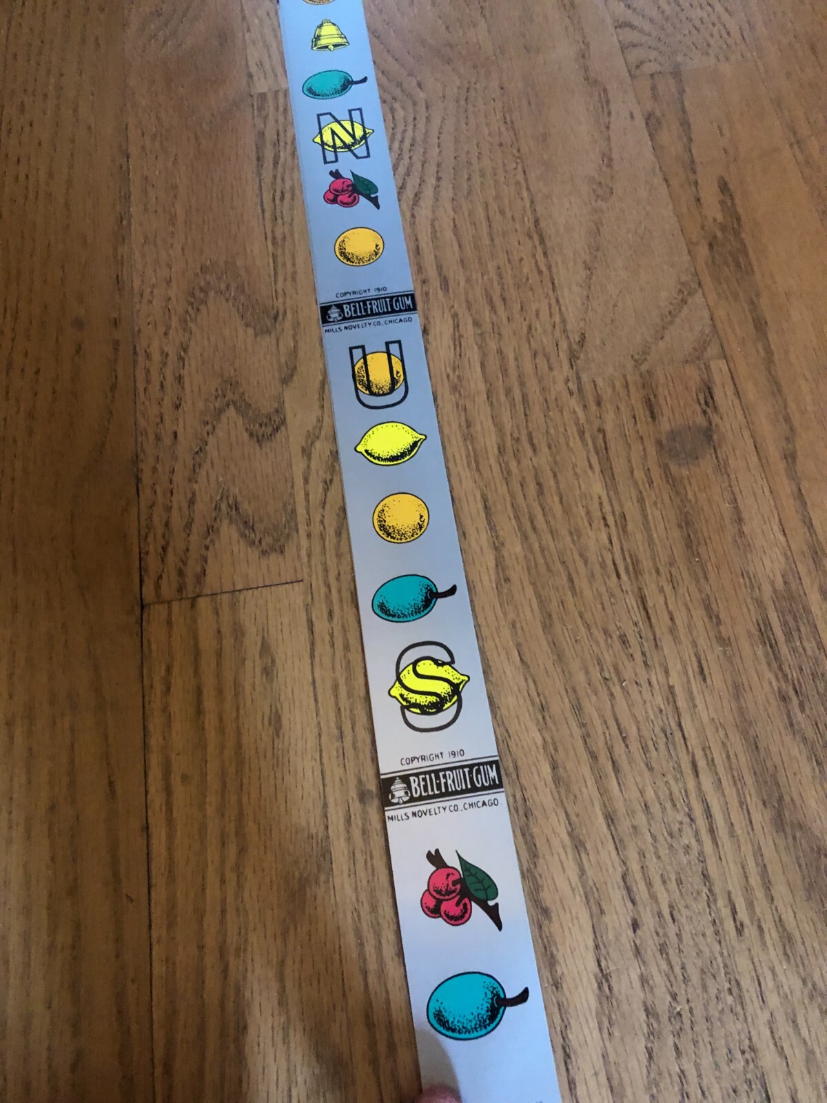 Mills Slot Machines Reel Strips Bonus BOC eBay