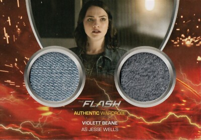 The Flash Season 2, Violett Beane (Jesse Wells) Dual Wardrobe Relic Card DM2