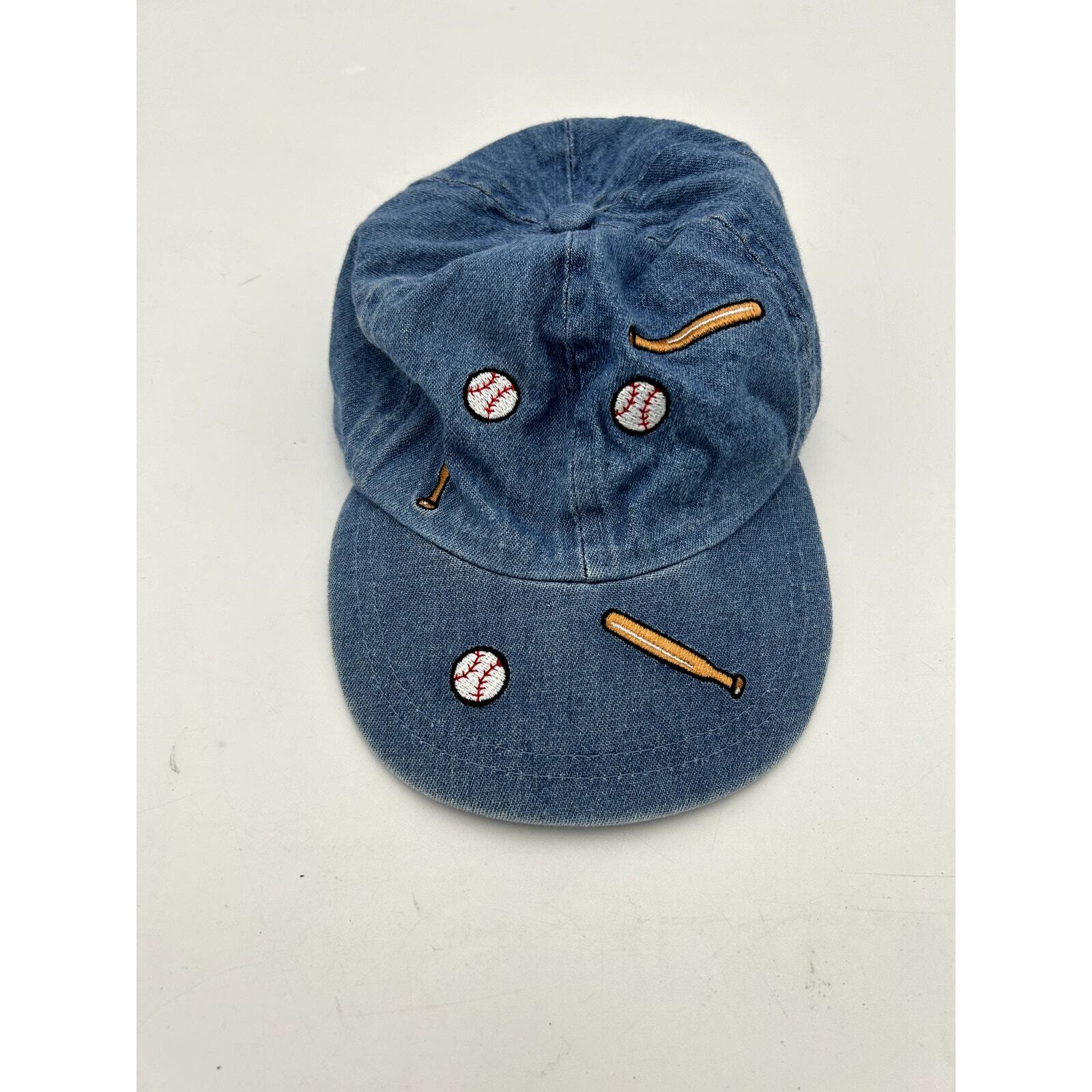 Sport Baseball Cap Men's Blue Denim 100% Cotton Lightweight Outdoor Hat