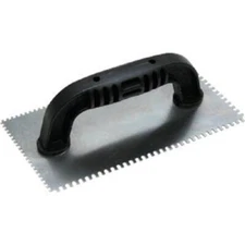 (2-pk) QLT 3/32 In. Square Notched & 1/8 In. U-Notched Trowel Model: 16236